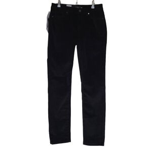 Calvin Klein Jeans Black Micro Corduroy Low‎ Rise Ultimate Skinny Pants 10×32